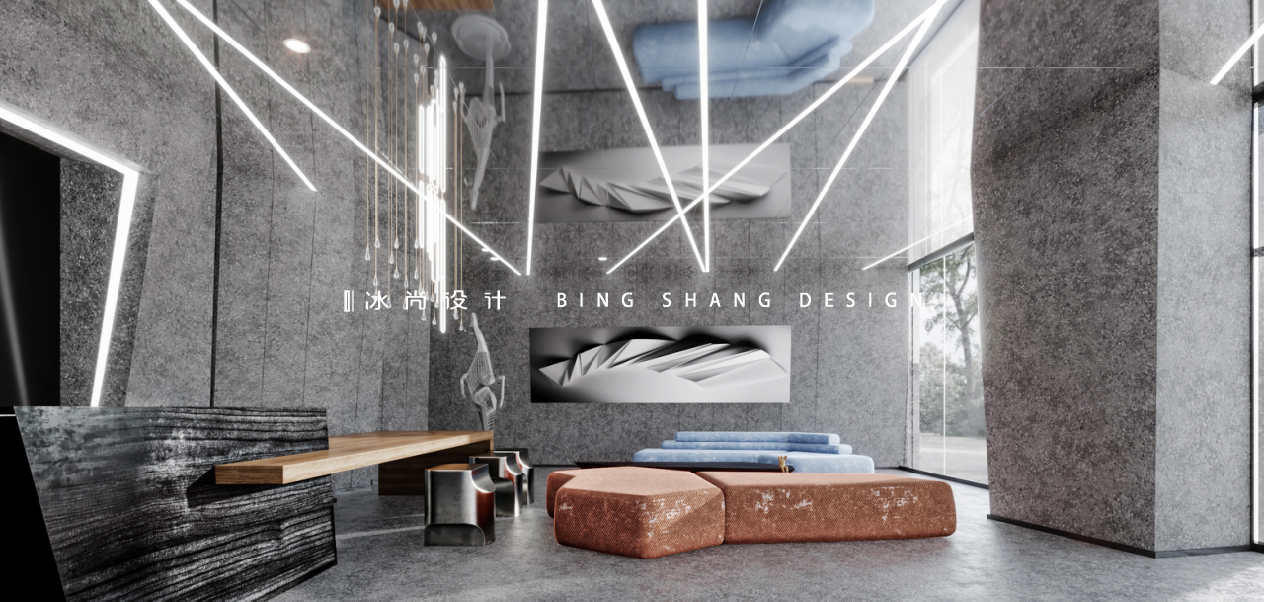 《幻境》店数科技公司一楼大厅